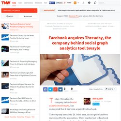 Facebook Acquires Social Analytics Company Threadsy