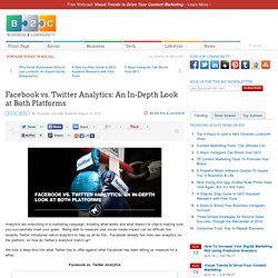 Facebook vs. Twitter Analytics: An In-Depth Look at Both Platforms