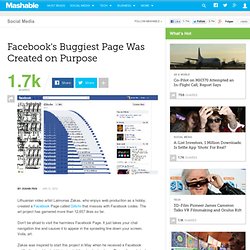 Facebook's Buggiest Page Was Created on Purpose