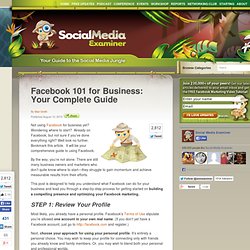 Facebook 101 Business Guide