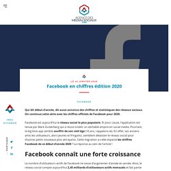 Facebook en chiffres édition 2020 - agencedesmediassociaux.com