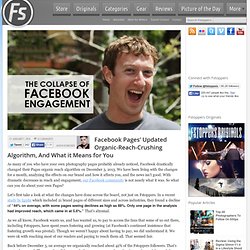 Facebook Pages’ Updated Organic-Reach-Crushing Algorithm, And What it Means for You