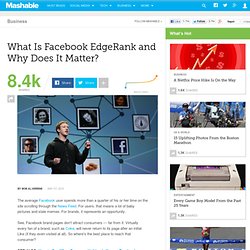 What Is Facebook EdgeRank and Why Does It Matter? [INFOGRAPHIC]