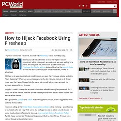 How to Hijack Facebook Using Firesheep