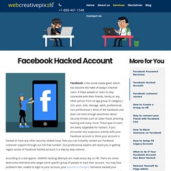 To Recover Facebook Hacked Account