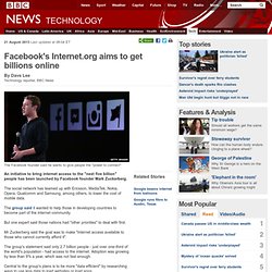 Facebook's Internet.org aims to get billions online