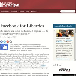 Facebook for Libraries