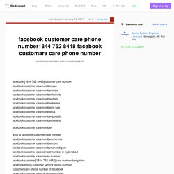 facebook customer care phone number1844 762 8448 facebook customare