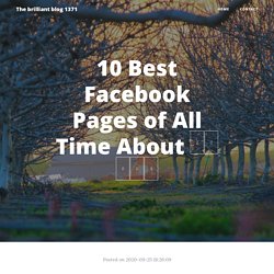 10 Best Facebook Pages of All Time About 수원한의원