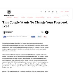 Facebook News App Paper - Sharon Hwang and Mike Matas