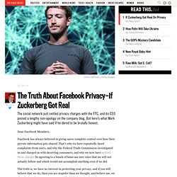 The Truth About Facebook Privacy—if Zuckerberg Got Real