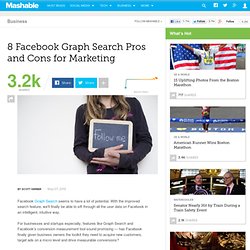 8 Facebook Graph Search Pros and Cons for Marketing