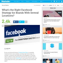 What's the Right Facebook Strategy for Brands With Several Locations?
