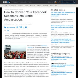 How to Convert Your Facebook Superfans Into Brand Ambassadors