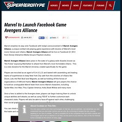 Marvel to Launch Facebook Game Avengers Alliance