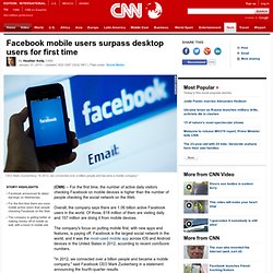 Facebook mobile users surpass desktop users for first time