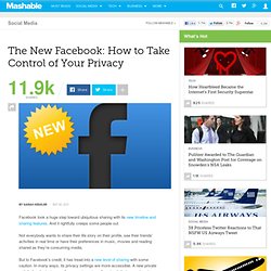 The New Facebook: How to Take Control of Your Privacy