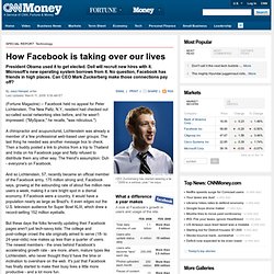 How Facebook is taking over our lives - Feb. 17, 2009