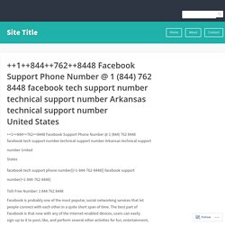 ++1++844++762++8448 Facebook Support Phone Number @ 1 (844) 762 8448 facebook tech support number technical support number Arkansas technical support number United States – Site Title
