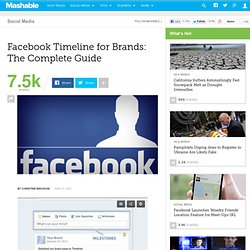 Facebook Timeline for Brands: The Complete Guide