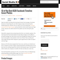 10 of the Best B2B Facebook Timeline Cover Photos