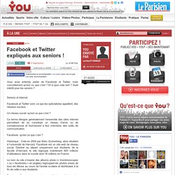 Facebook et Twitter expliqués aux seniors