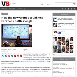 How Facebook’s new Groups could help defeat Google