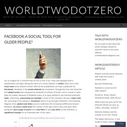 Facebook a social tool for older people?