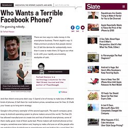 Facebook phone: Mark Zuckerberg’s terrible idea to enter the smartphone market