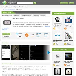TV Box Facile - applications pour Android d’AppBrain