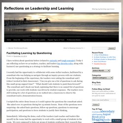Reflections on Leadership and Learning