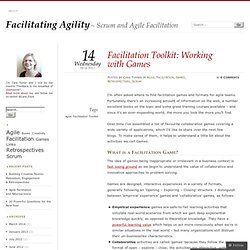 Working with Games- Facilitation Toolkit