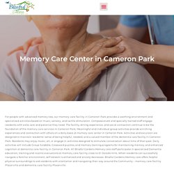 Best Memory Care Facility in EL Dorado Hills