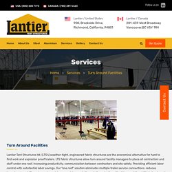 Turn around facilities provider