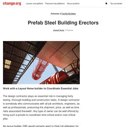 Facility Builders: Prefab Steel Building Erectors