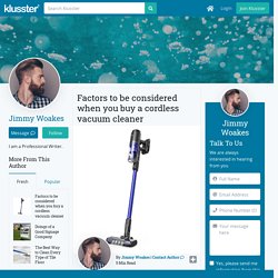 Factors to be considered when you buy a cordless vacuum cleaner