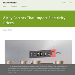 8 Key Factors That Impact Electricity Prices