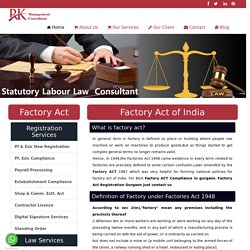 Factory ACT Compliance in Gurgaon