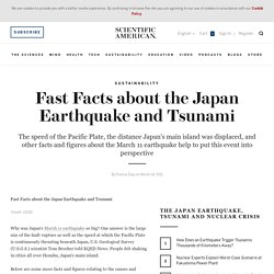 Fast Facts about the Japan Earthquake and Tsunami