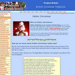 Facts about Father Christmas (Santa Claus) for Kids
