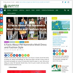 Narendra modi dress style