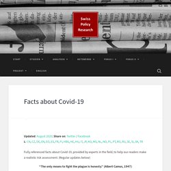 Facts about Covid-19 – Swiss Policy Research