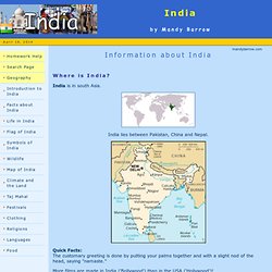 Facts about India - Woodlands