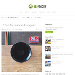 10 fast facts about Instagram – SeeMyCity