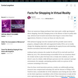 Facts For Shopping In Virtual Reality