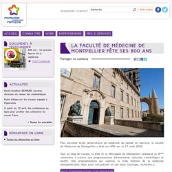 La faculté de Médecine de Montpellier fête ses 800 ans (podcasts à écouter)