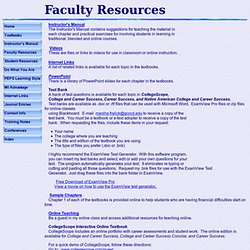 www.collegesuccess1.com/FacultyResources.htm