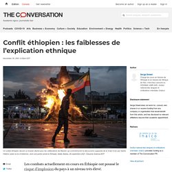 Conflit éthiopien : les faiblesses de l’explication ethnique