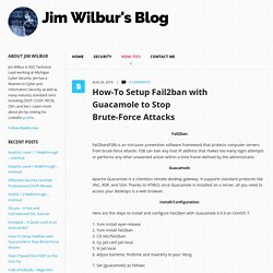 How-To Setup Fail2ban with Guacamole to Stop Brute-Force Attacks