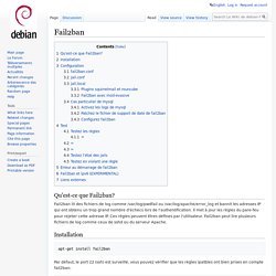 Fail2ban — wiki.debian-fr